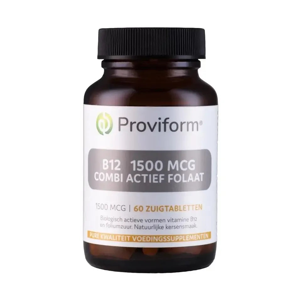 Proviform Vitamine B12 1500 mcg combi actief folaat 60