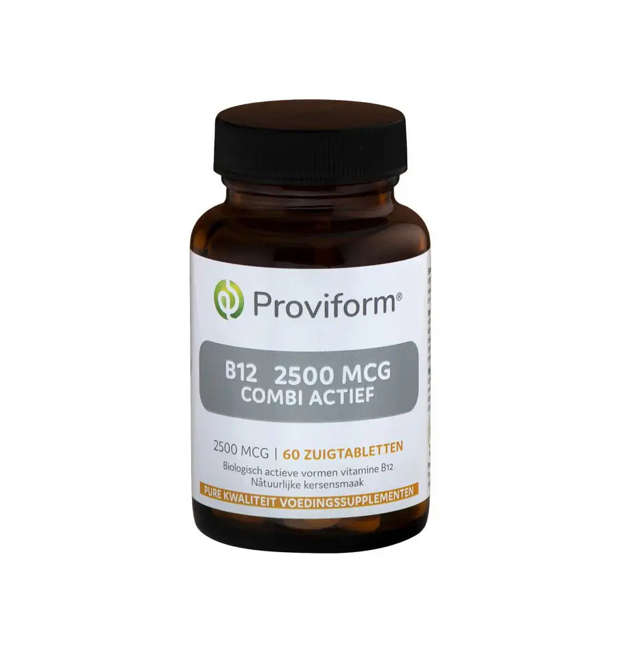 Proviform Vitamine B12 2500 mcg combi actief 60 smelttabletten
