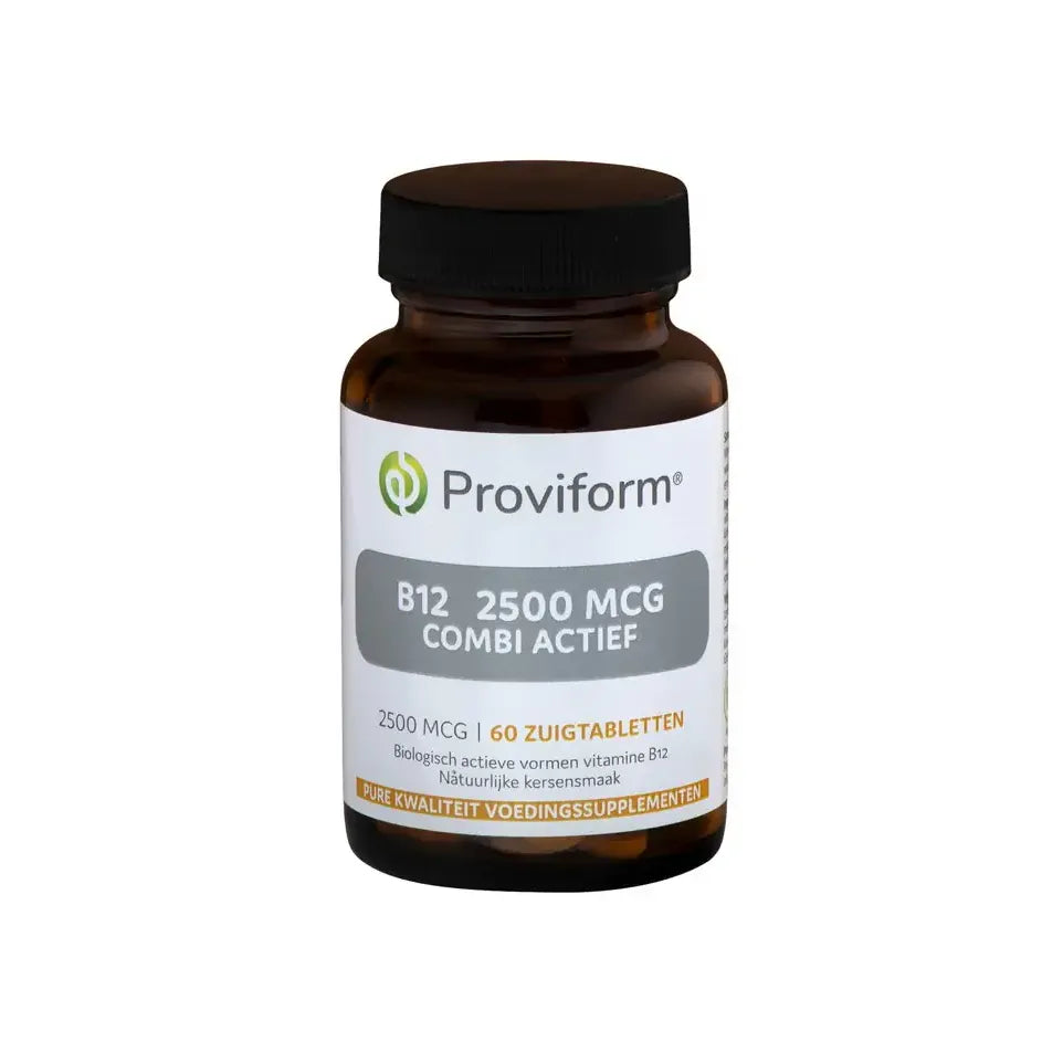 Proviform Vitamine B12 2500 mcg combi actief 60 smelttabletten