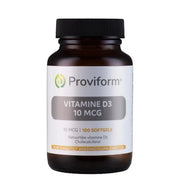 Proviform Vitamine D3 10 mcg 100 softgels