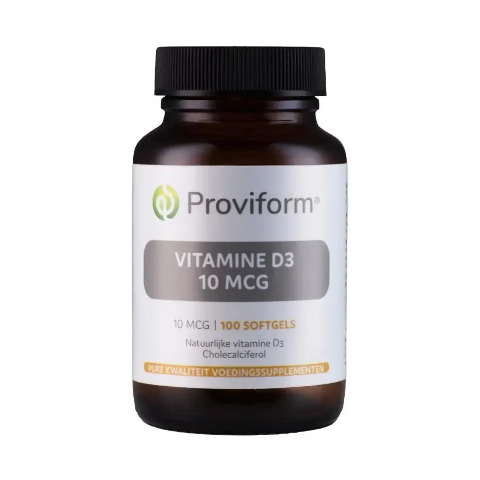 Proviform Vitamine D3 10 mcg 100 softgels