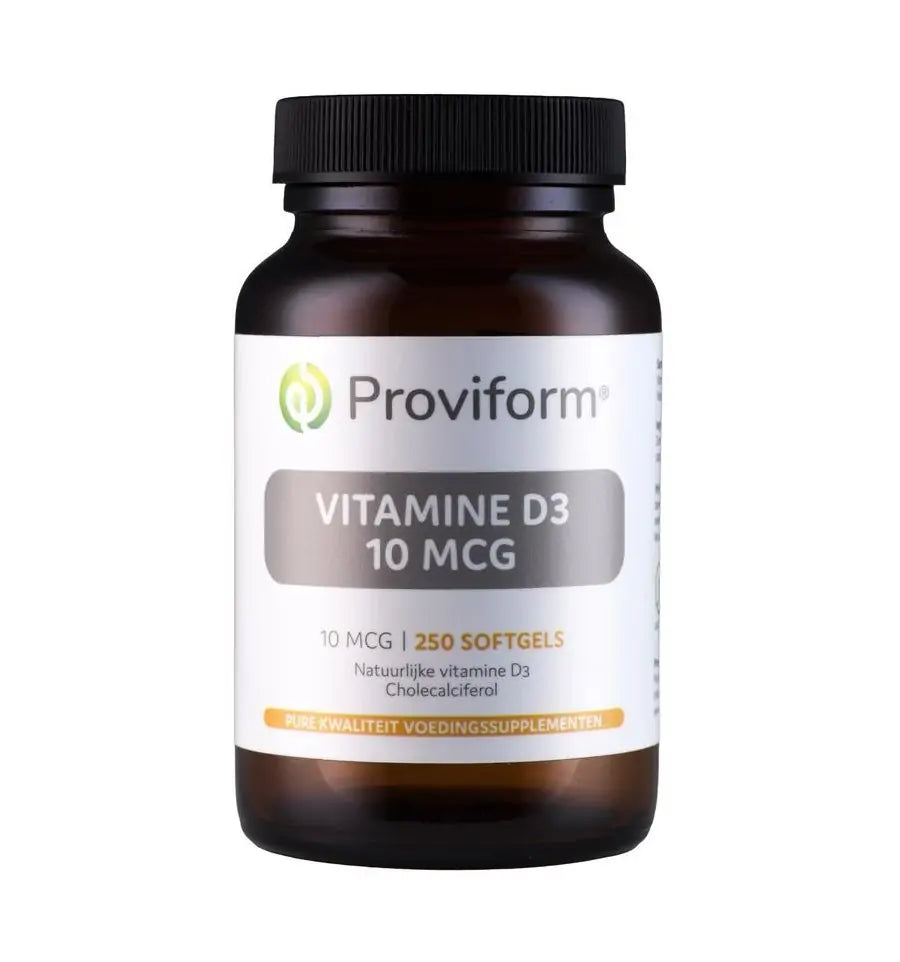 Proviform Vitamine D3 10 mcg 250 softgels