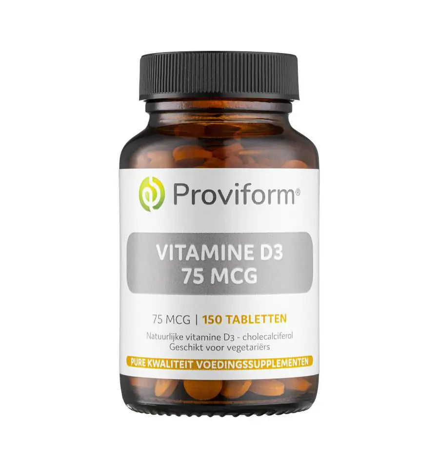 Proviform vitamine d3-75mcg (75 mcg) 150 tabletten