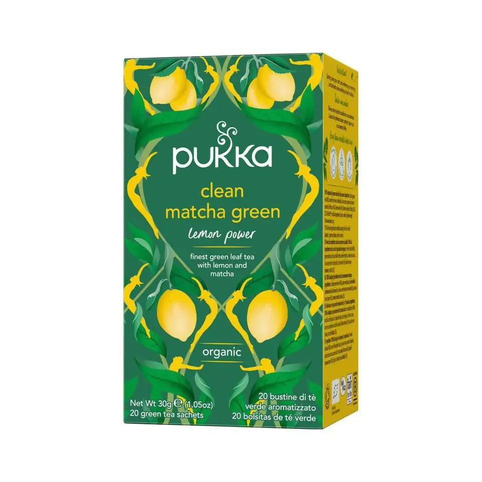 Pukka Clean matcha green 20 zakjes