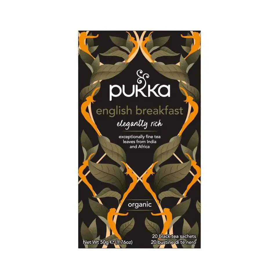 Pukka English breakfast biologisch 20 stuks