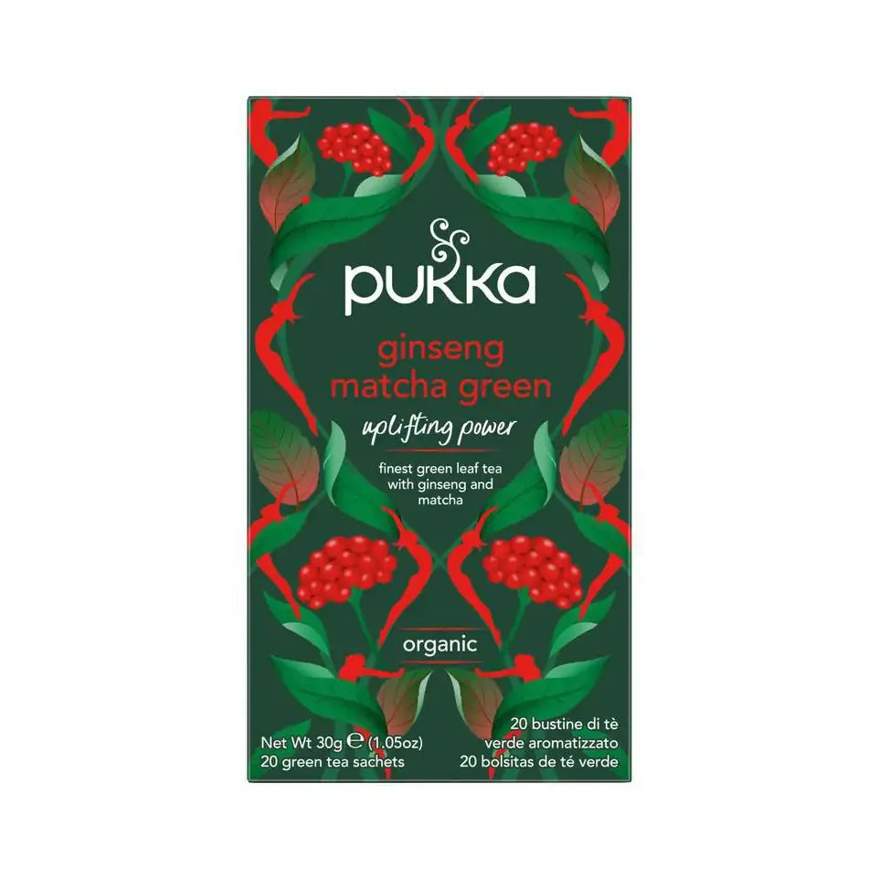 Pukka Ginseng matcha green 20 zakjes