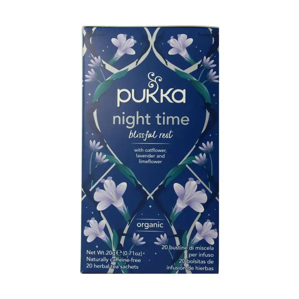 Pukka Night time thee 20 zakjes