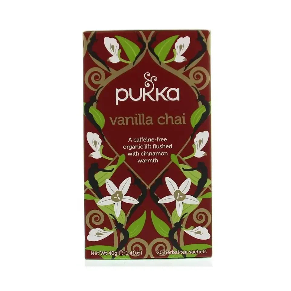 Pukka Vanille chai tea 20 zakjes