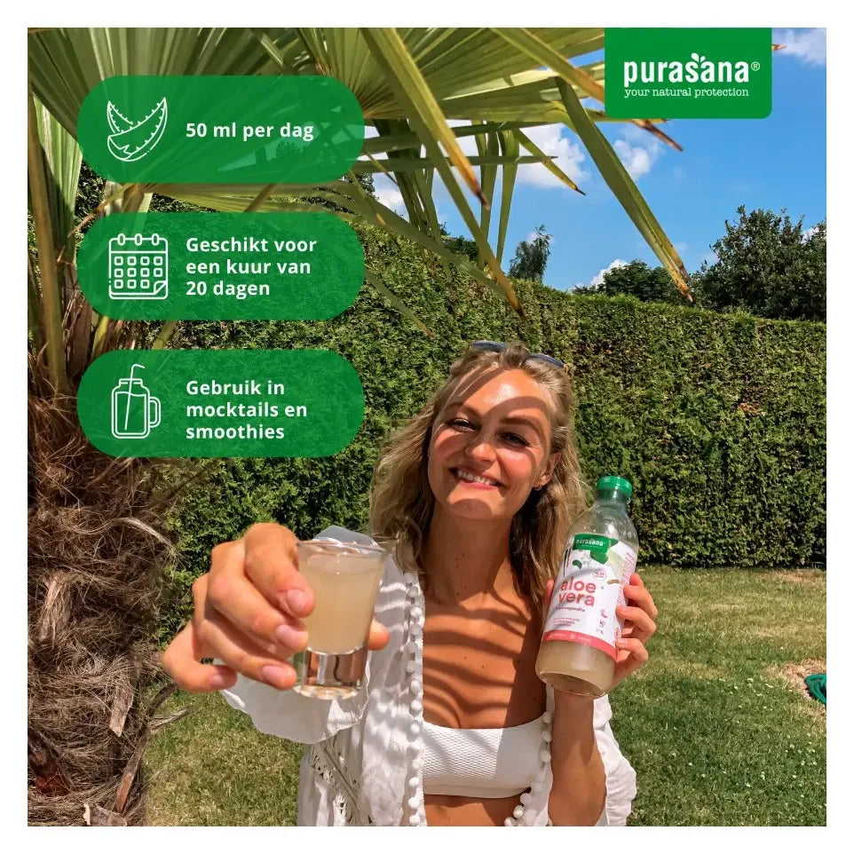 Purasana Aloe vera drink gel 1 liter