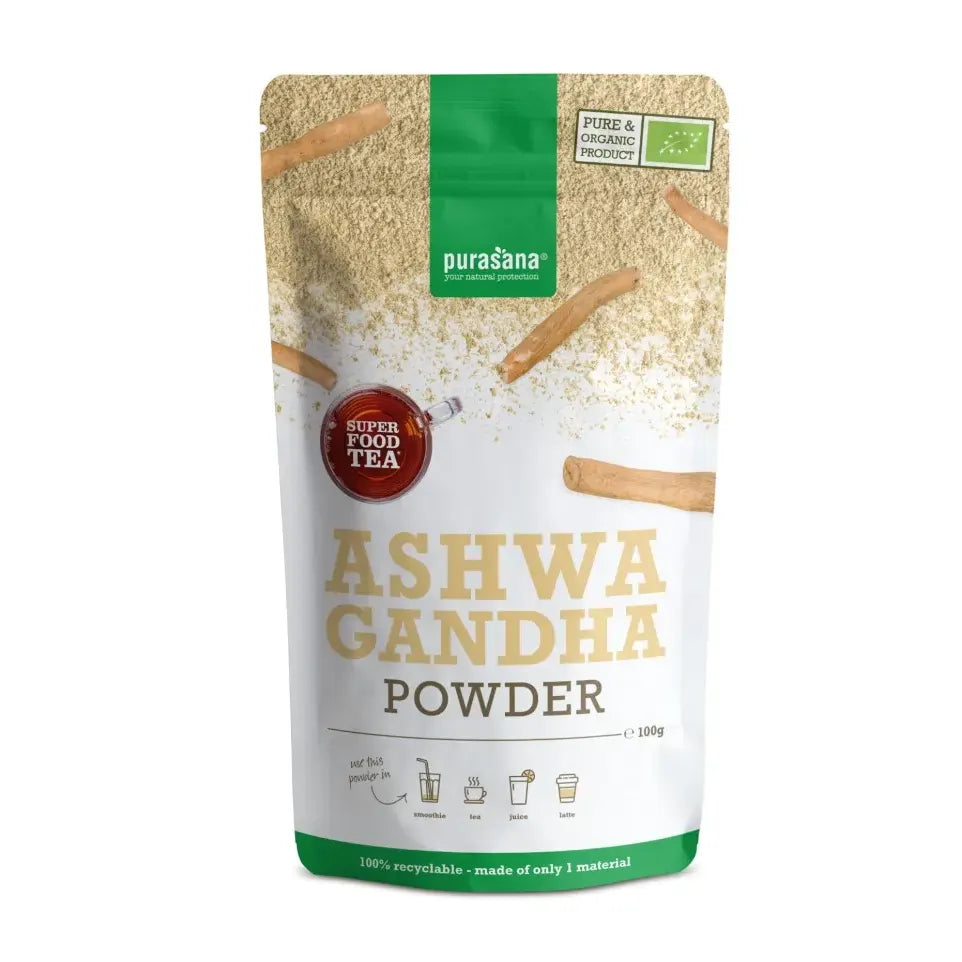 Purasana Ashwagandha thee poeder 100 gram