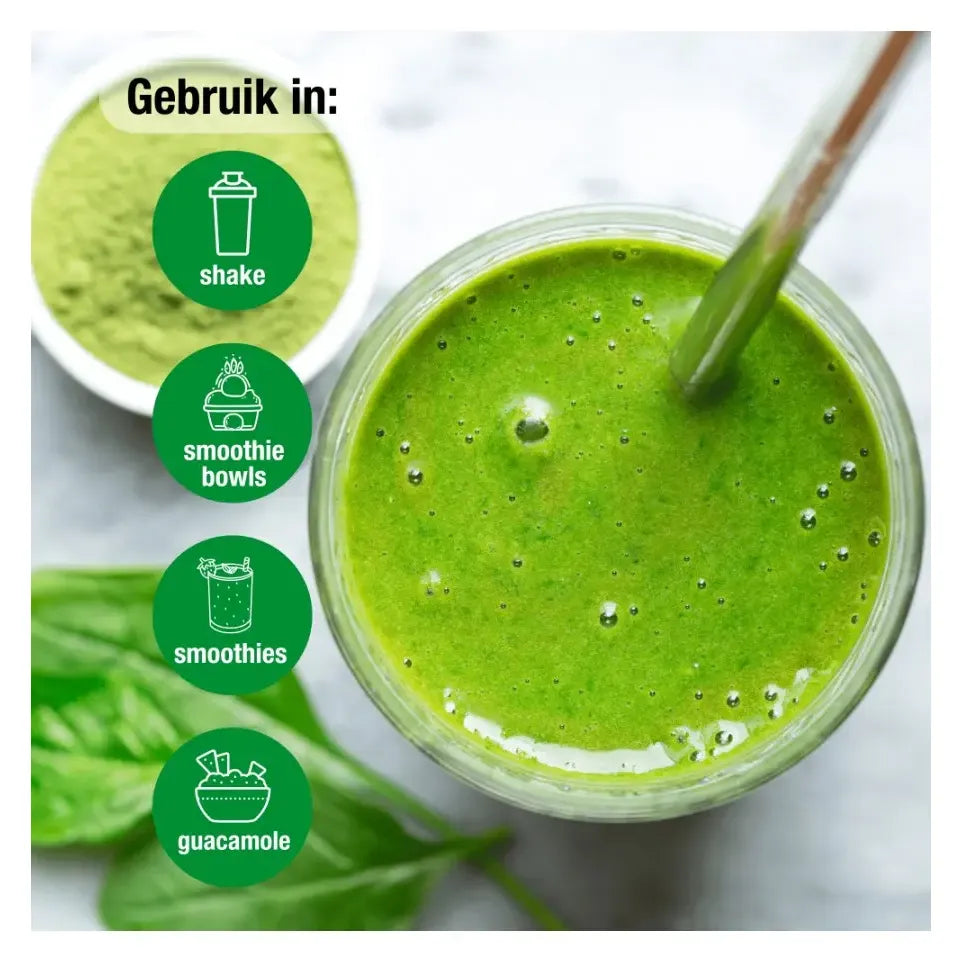 Purasana Gerstegras barley grass poeder 200 gram