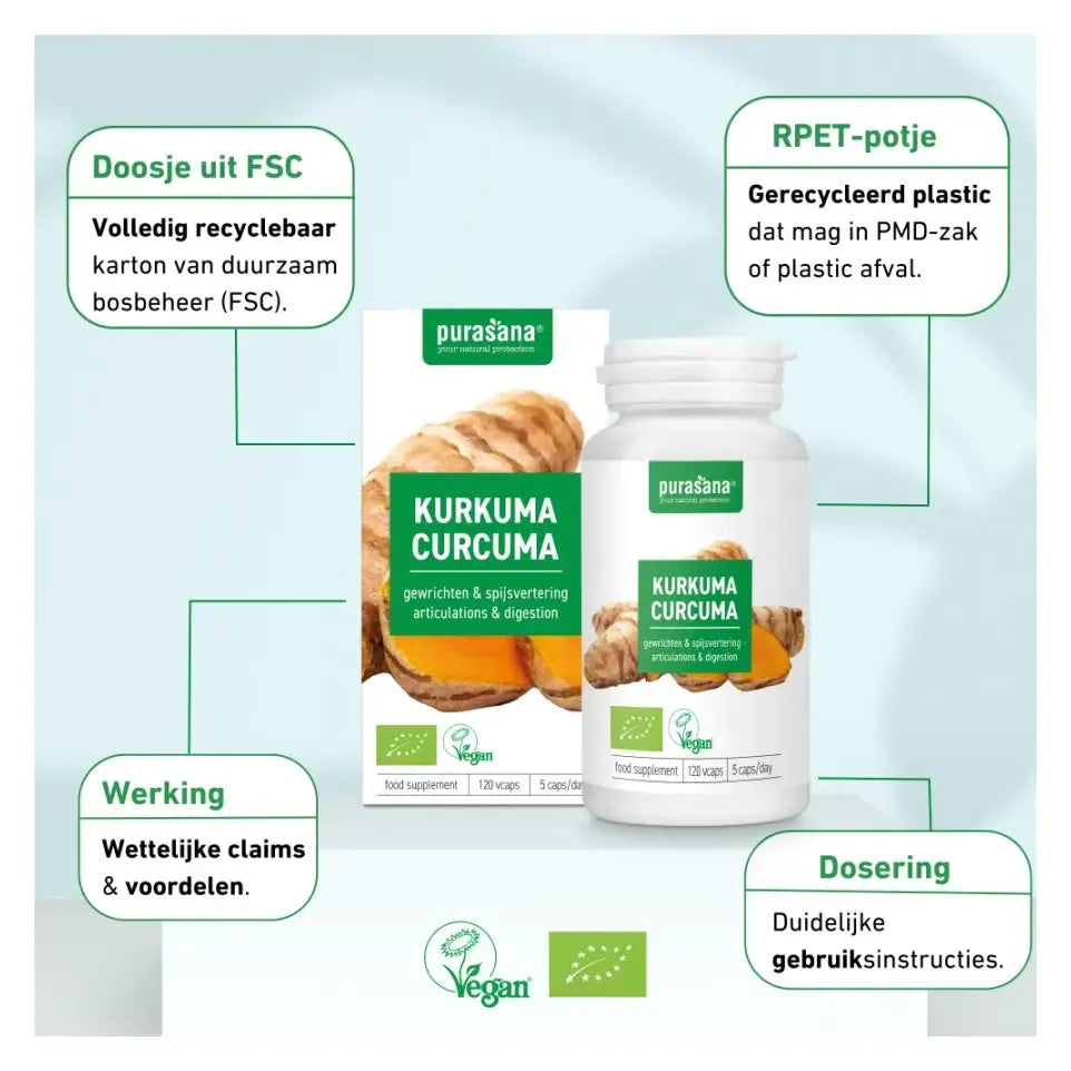 Purasana Curcuma 120 vcaps