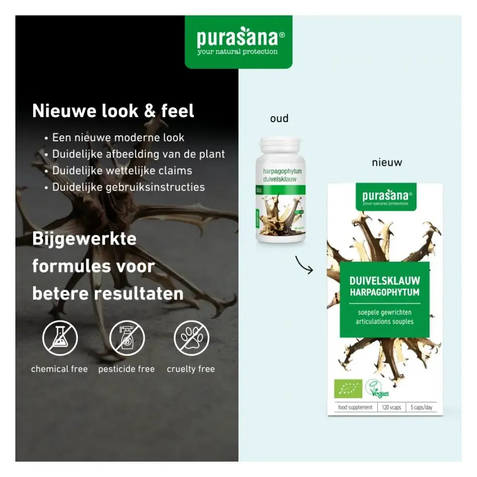 Purasana Duivelsklauw 120 vcaps