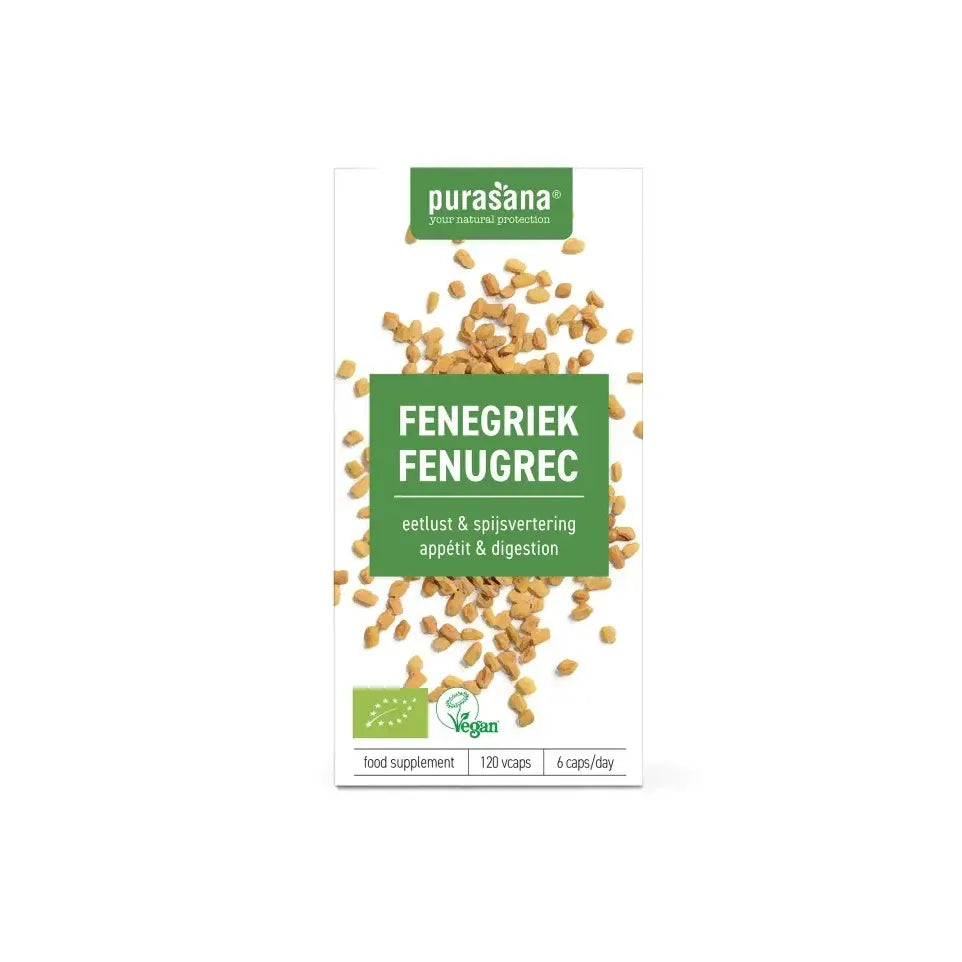 Purasana Fenegriek 120 vcaps