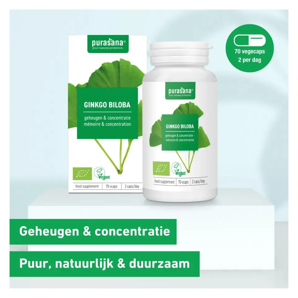 Purasana Ginkgo Biloba 70 vcaps