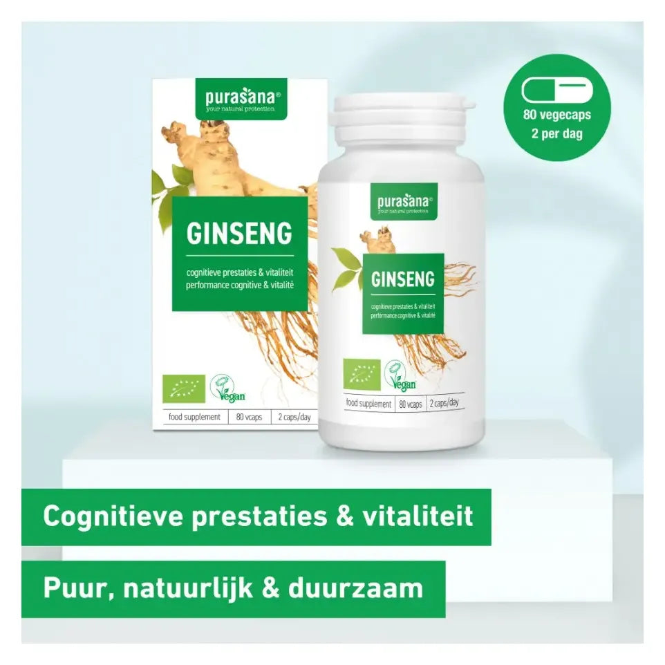 Purasana Ginseng 80 vcaps
