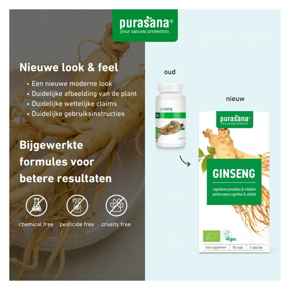 Purasana Ginseng 80 vcaps