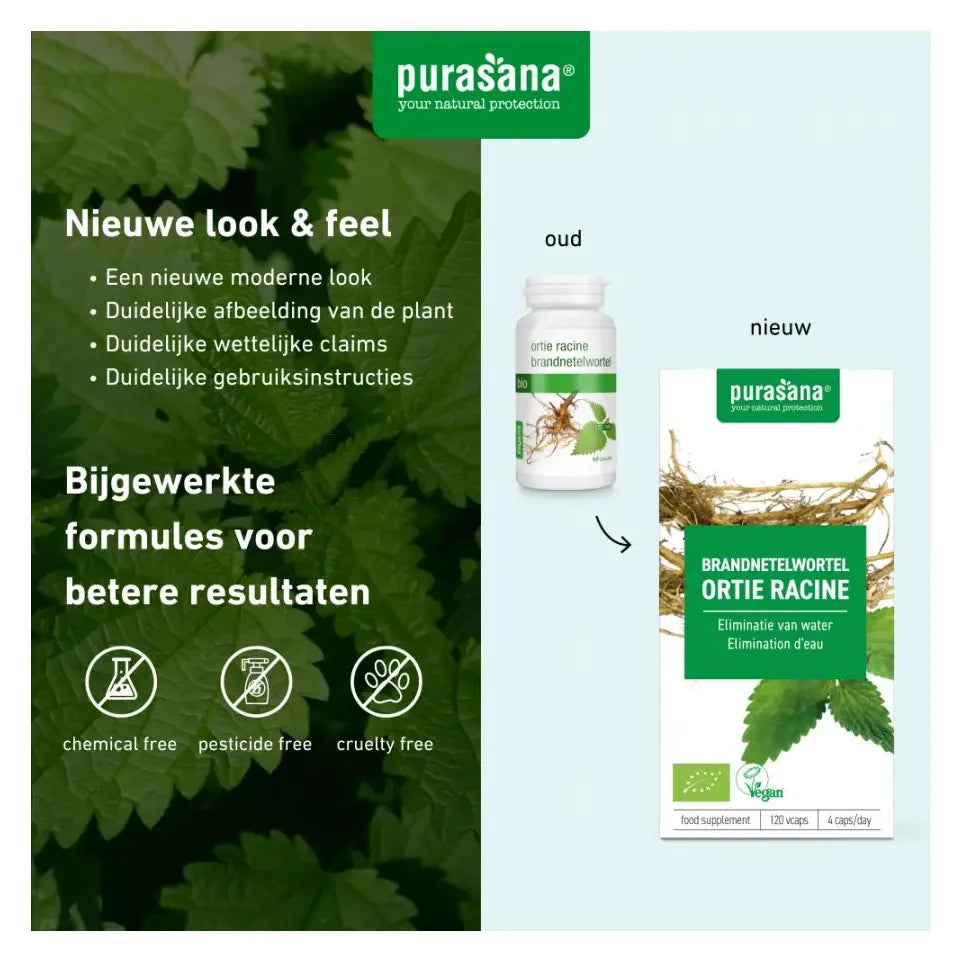 Purasana Brandnetelwortel 120 vcaps