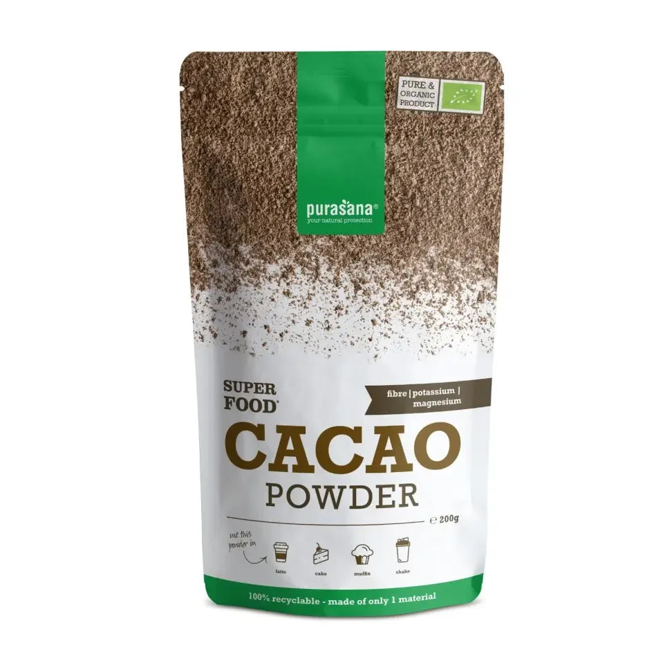 Purasana Cacao poeder 200 gram