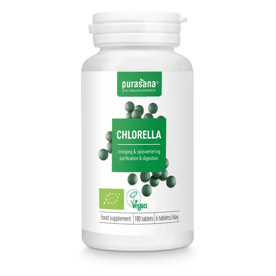 Purasana Chlorella 180 tabletten