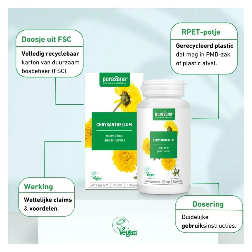 Purasana Chrysanthellum 120 vcaps