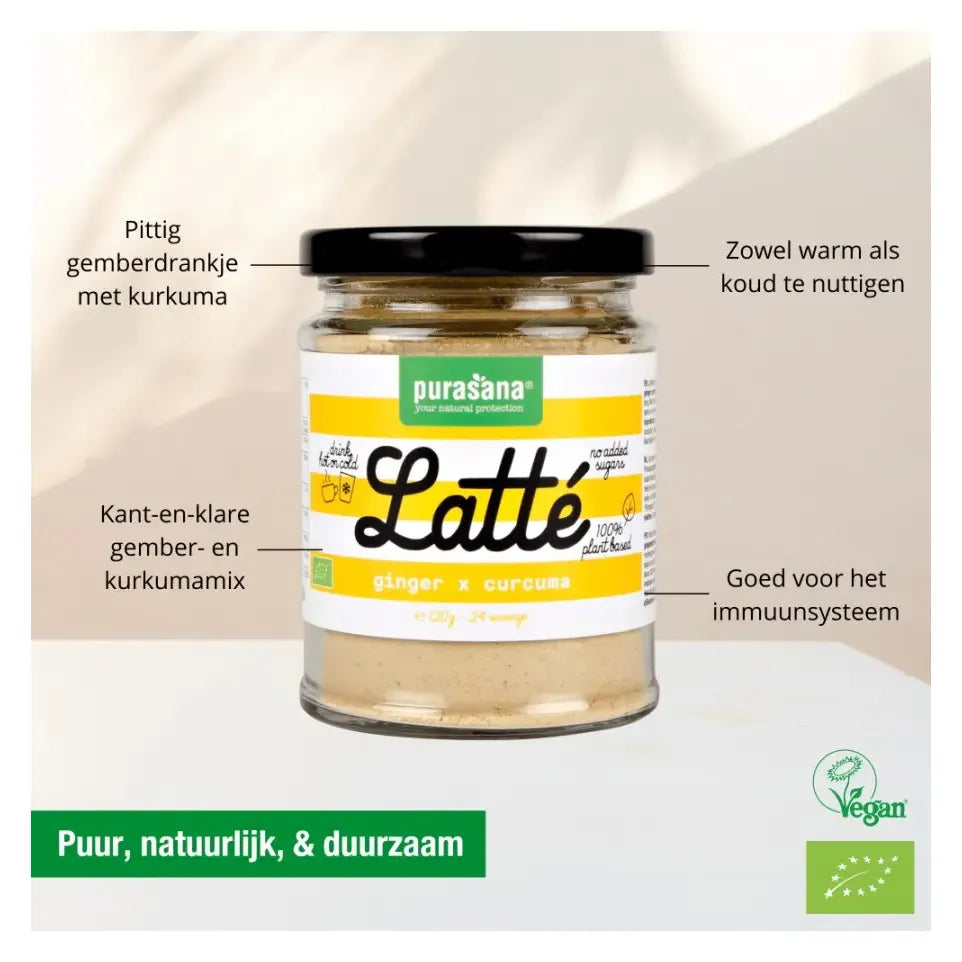 Purasana Gember Curcuma latte 120 gram