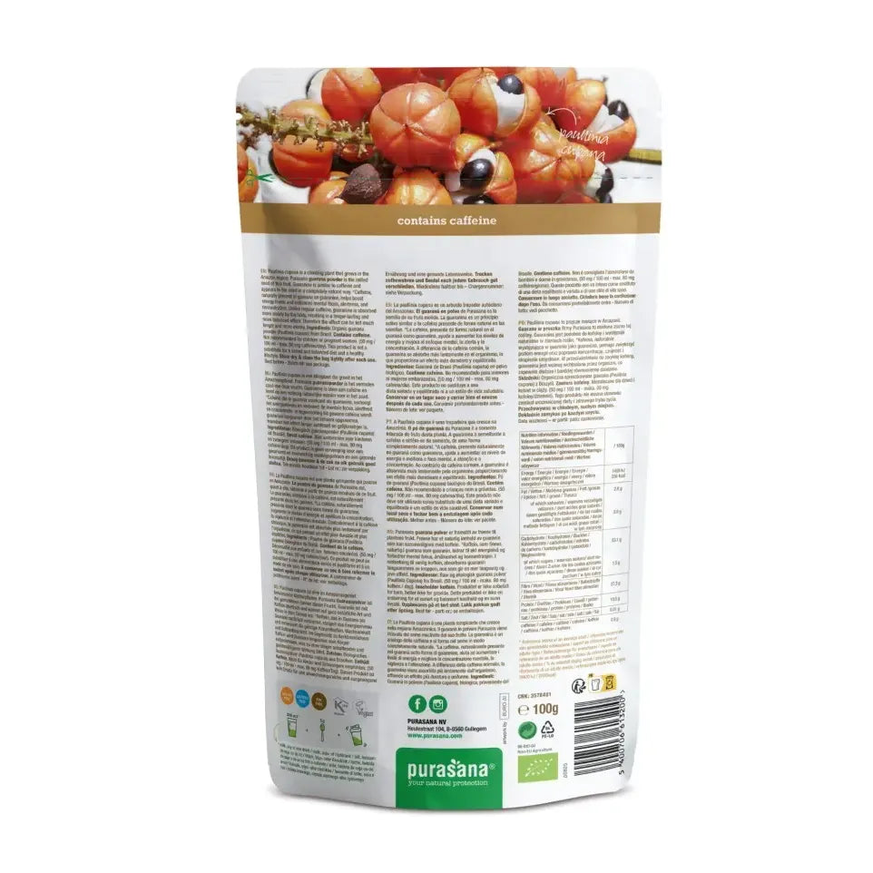 Purasana Guarana poeder 100 gram