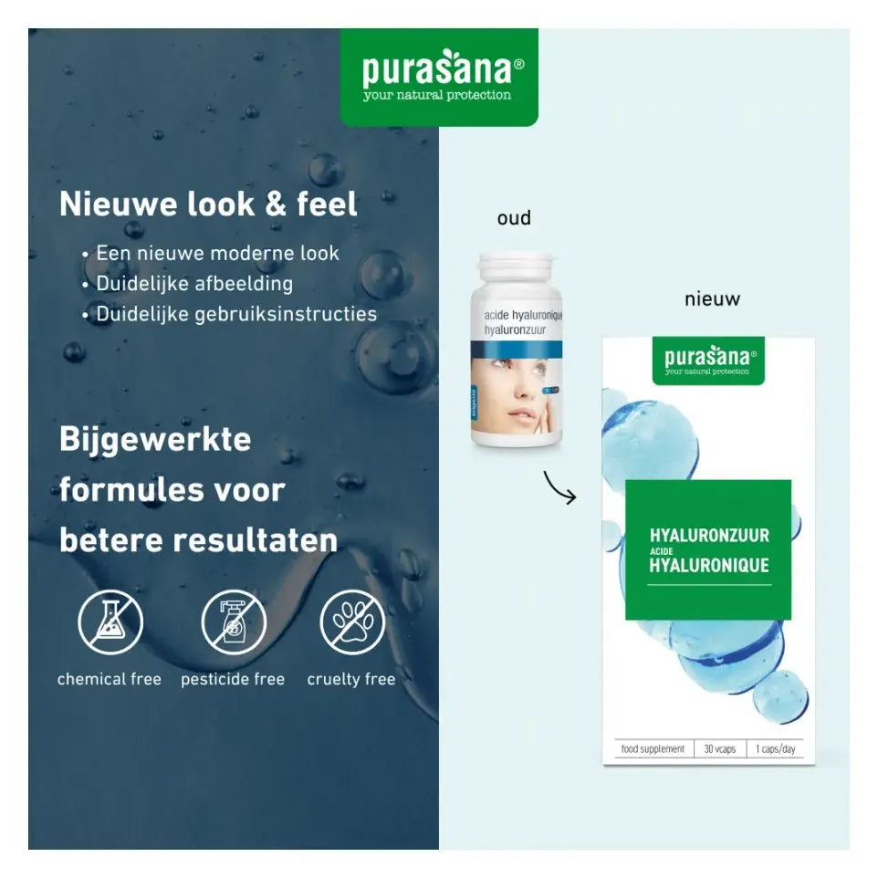 Purasana Hyaluronzuur 30 capsules