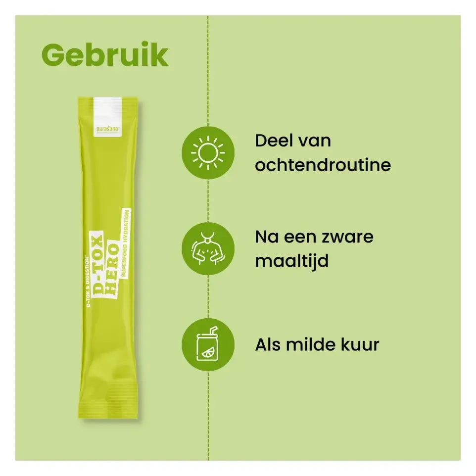 Purasana Hydration superfoods d-tox hero 45 gram