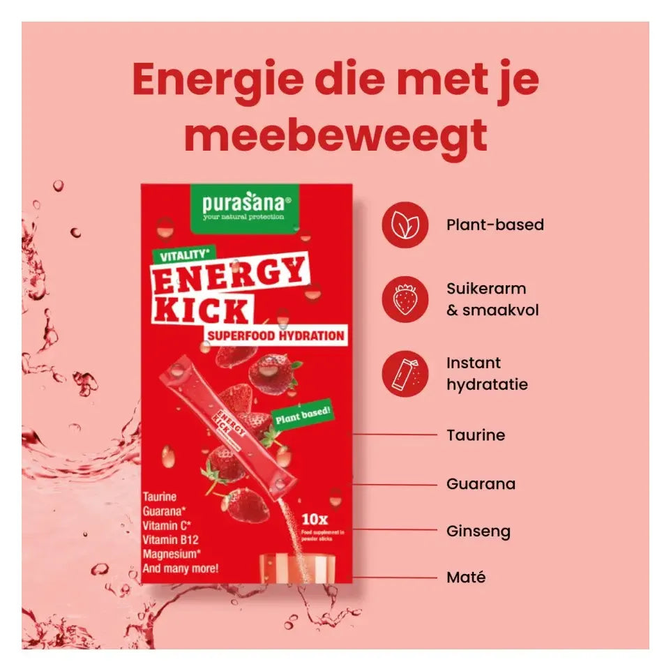 Purasana Hydration superfoods energy kick 45 gram