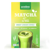 Purasana Instant Matcha tea 6 sticks biologisch