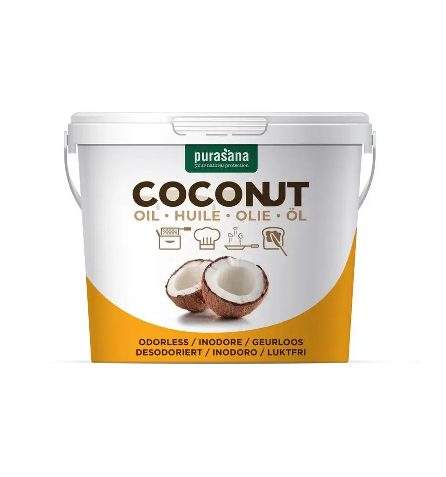 Purasana Kokosnootolie ontgeurd 2 liter