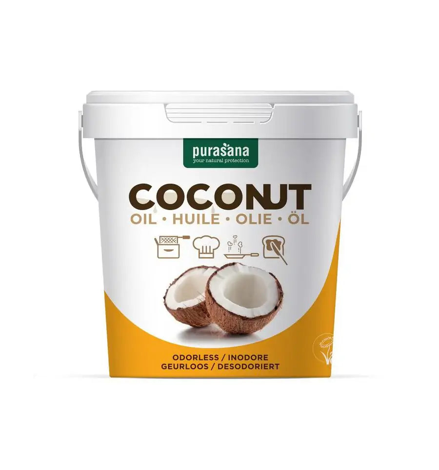 Purasana Kokosnootolie ontgeurd 500 ml