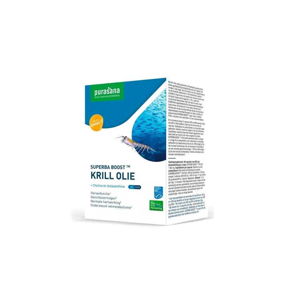 Purasana Krill olie 60 capsules