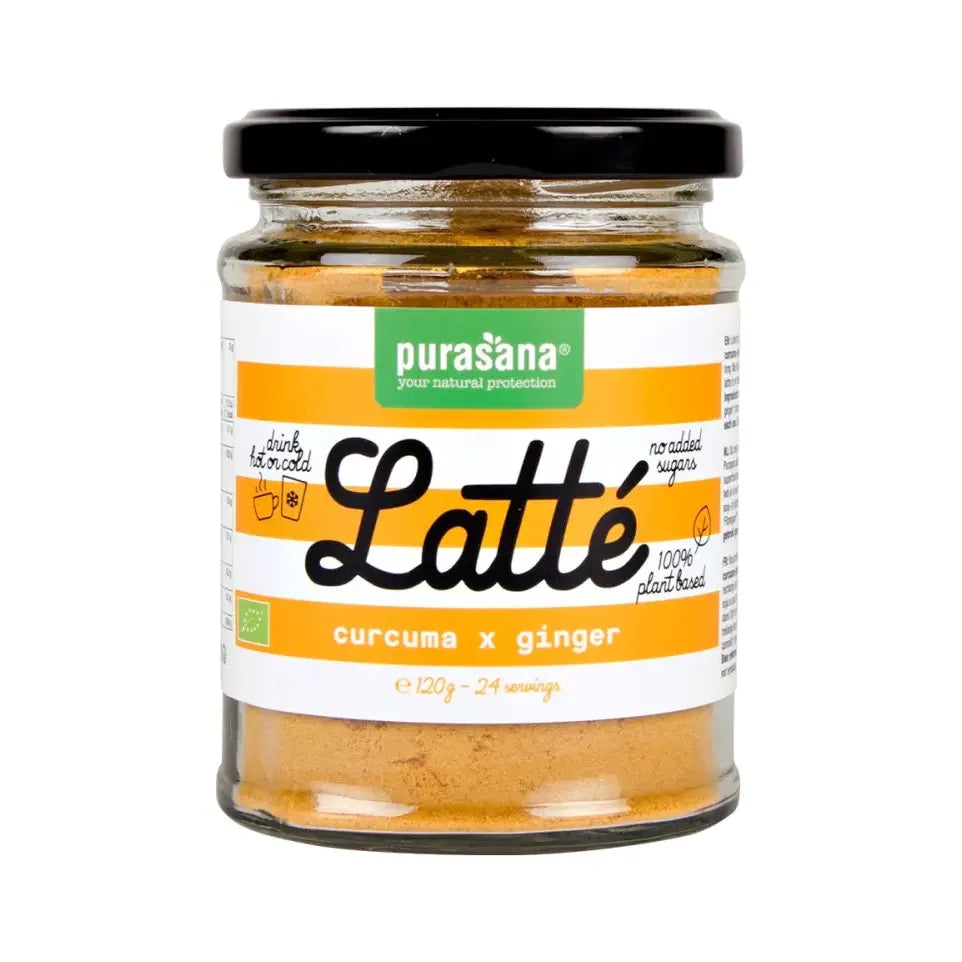 Purasana Curcuma gember latte 120 gram