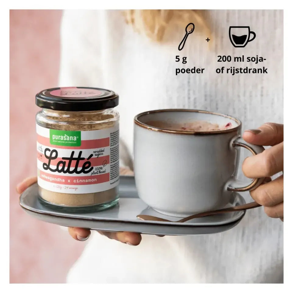 Purasana Latte ashwagandha kaneel 120 gram