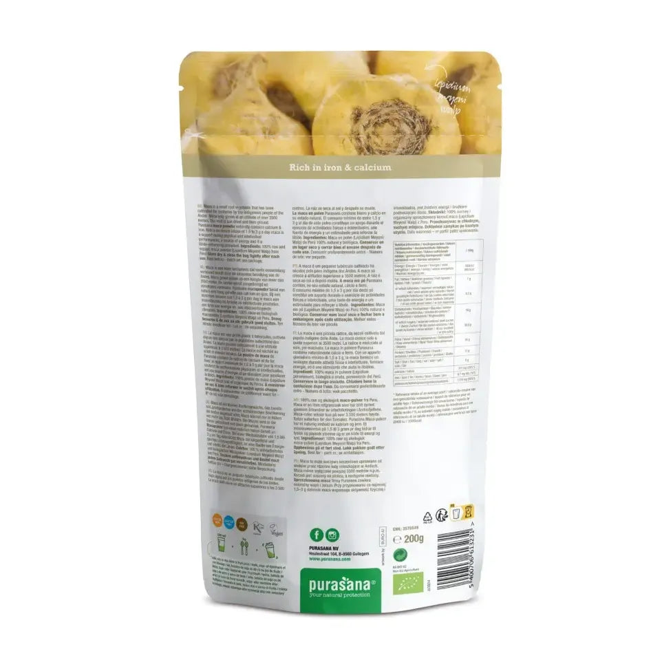 Purasana Maca poeder 200 gram
