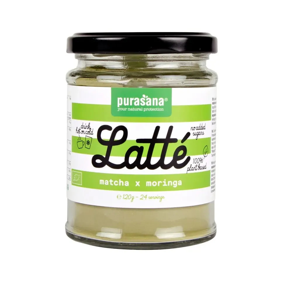 Purasana Matcha moringa latte 120 gram