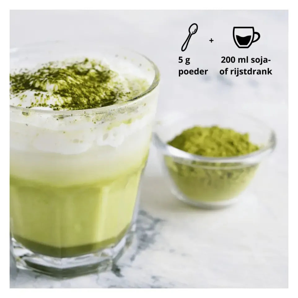 Purasana Matcha moringa latte 120 gram