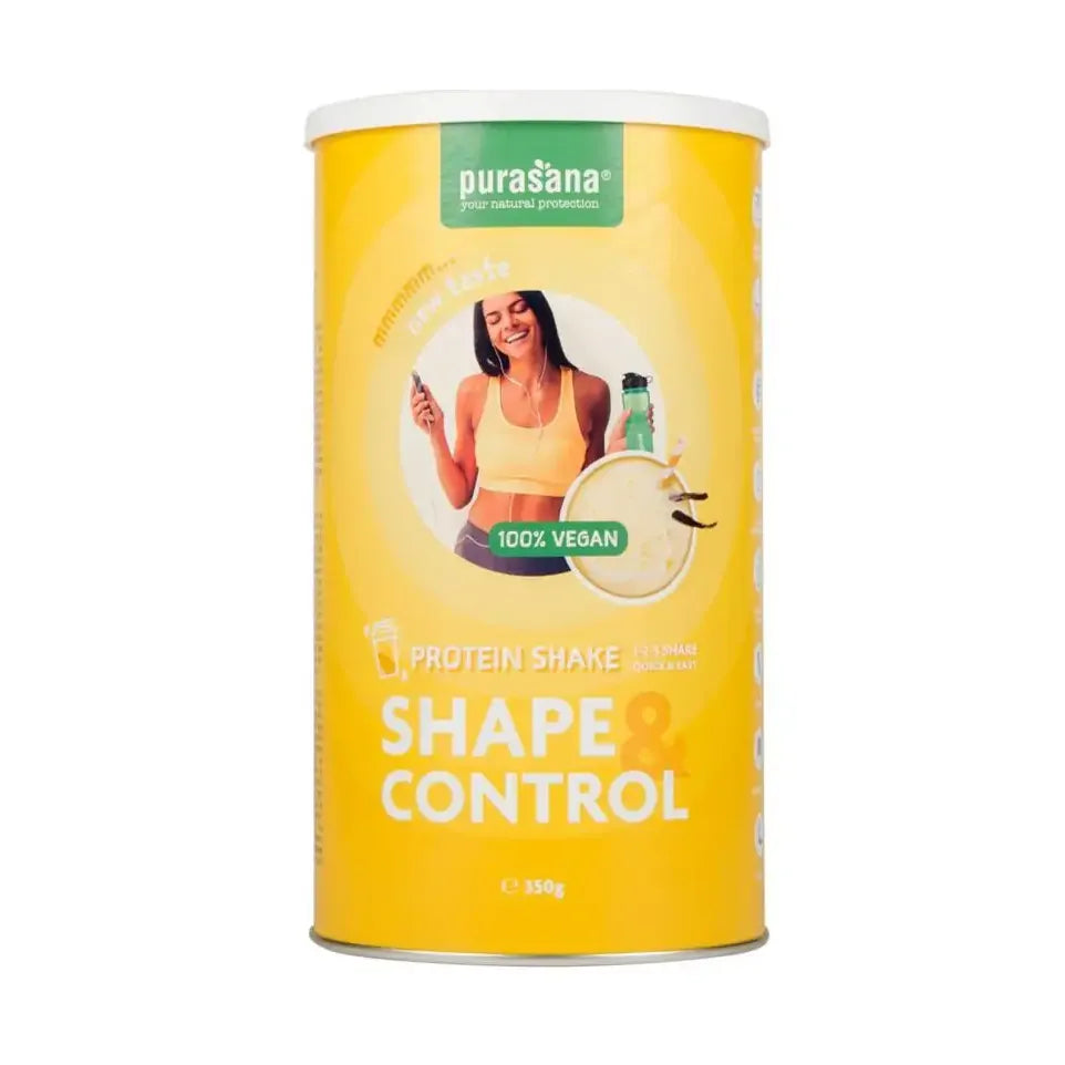 Purasana Shape & control proteine shake vanilla 350 gram
