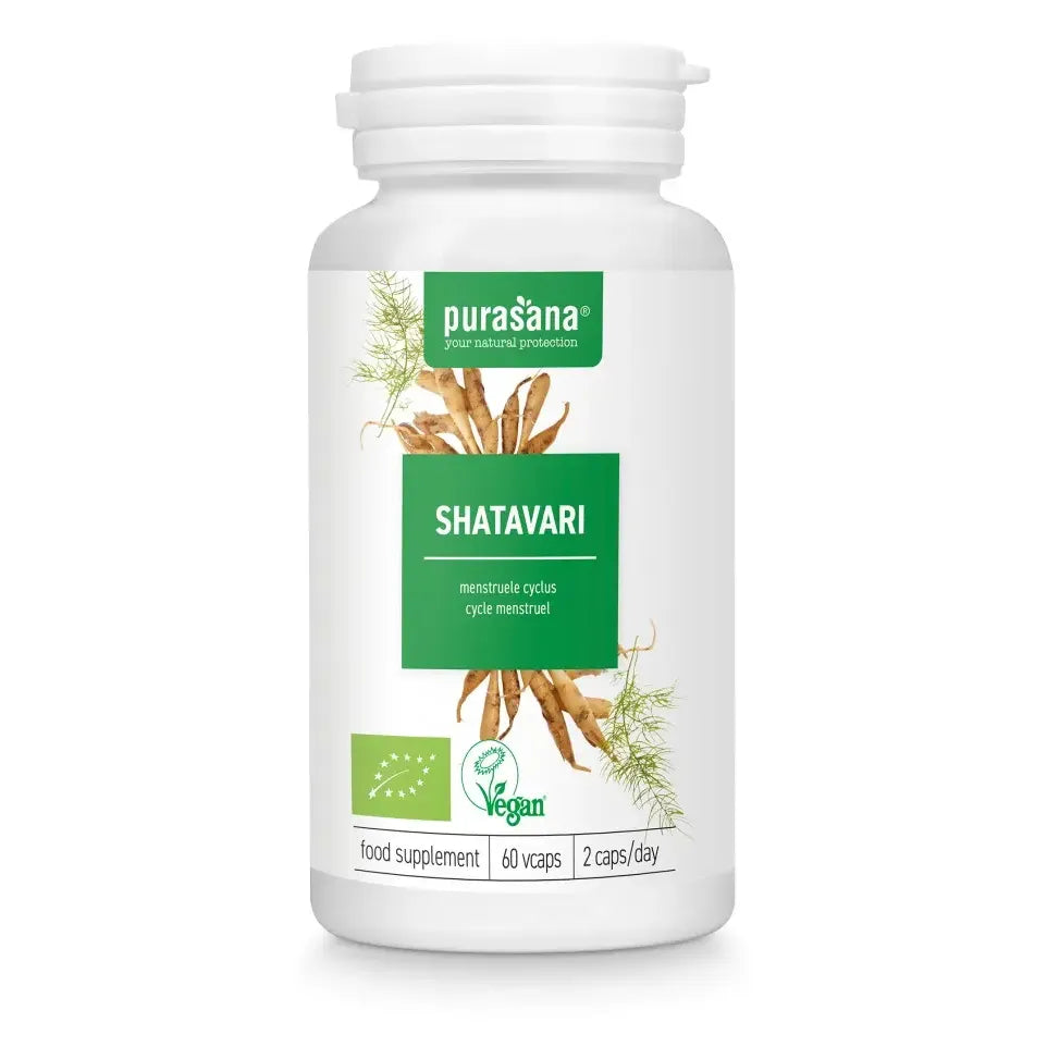 Purasana Shatavari 250 mg bio 60 vcaps