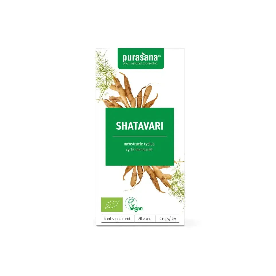 Purasana Shatavari 250 mg bio 60 vcaps