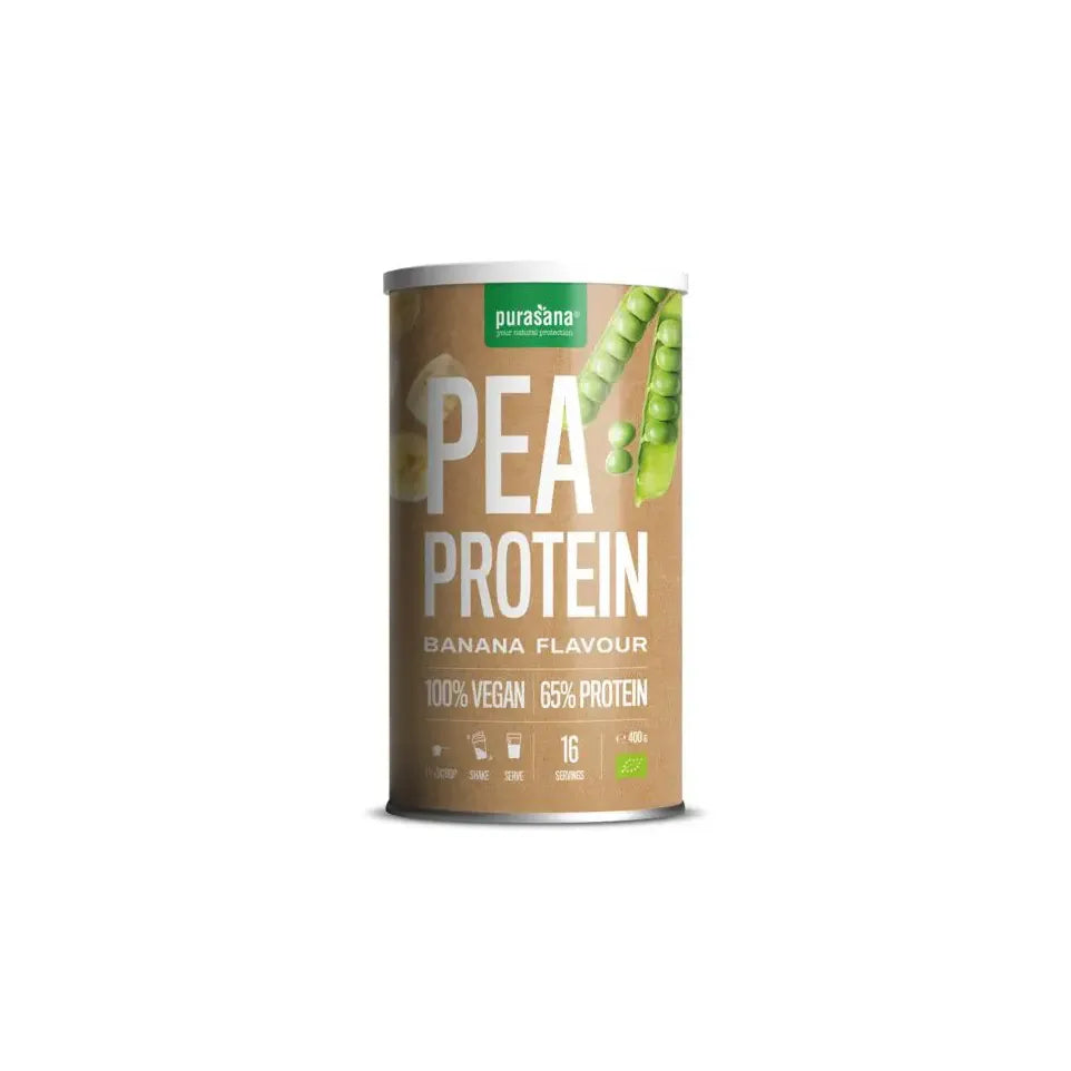 Purasana Soja proteine banaanvegan 400 gram