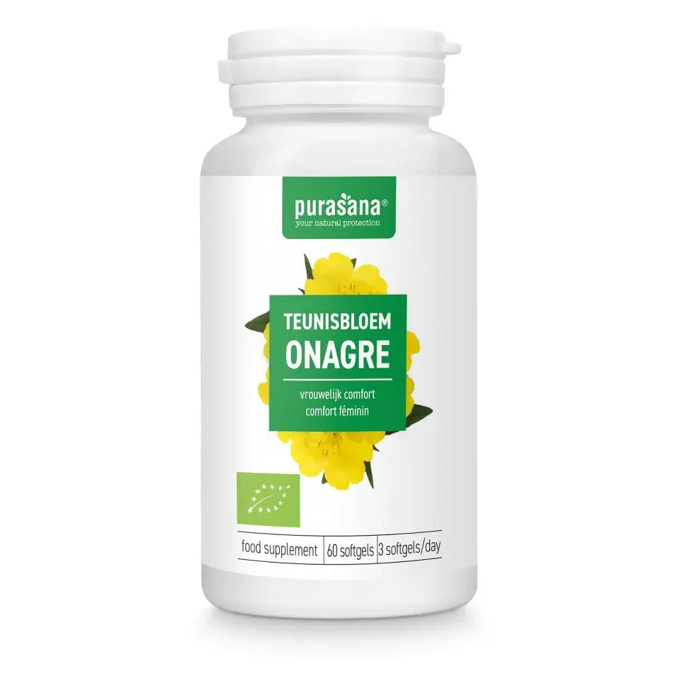 Purasana Teunisbloem 60 softgels