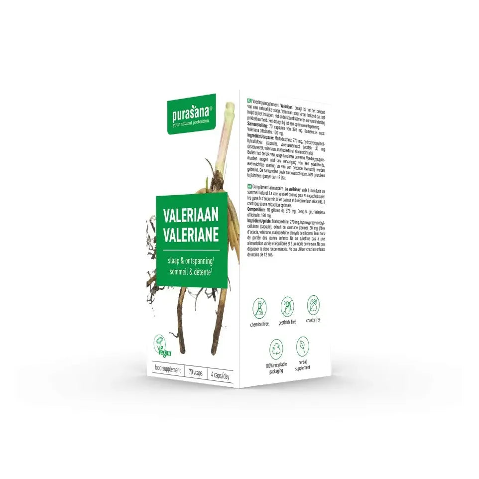 Purasana Valeriaan 70 capsules