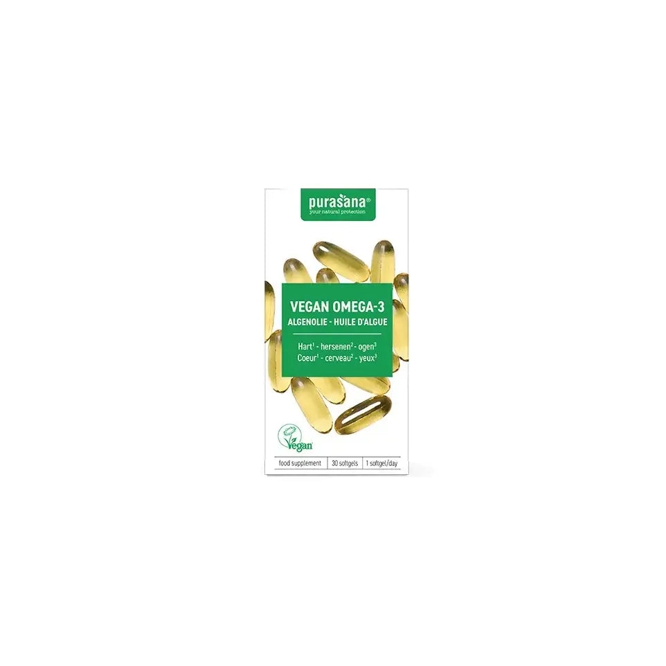 Purasana Vegan omega-3 1080 mg 30 softgels
