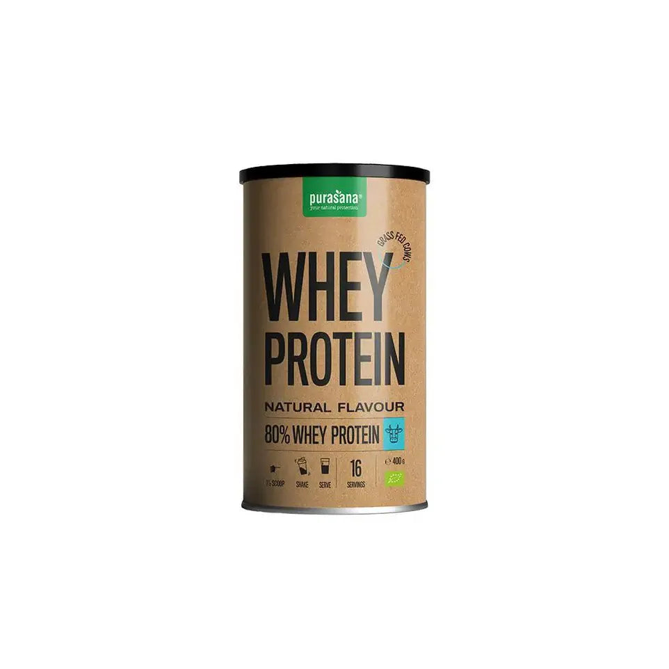 Purasana Whey proteine naturel 400 gram