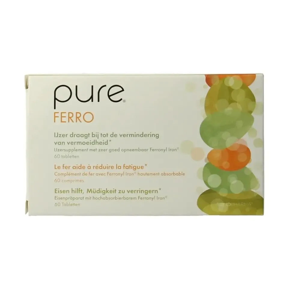 Pure Ferro 60 tabletten