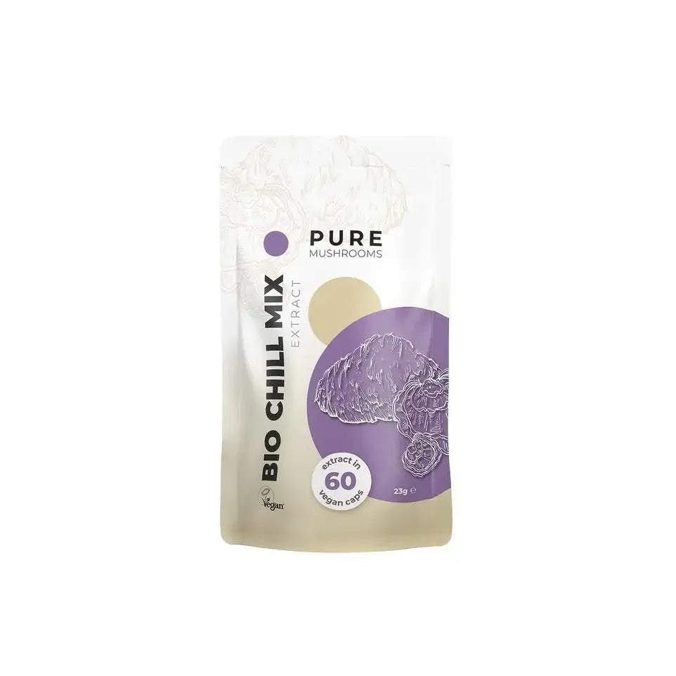 Pure Mushrooms Chill mix paddenstoelen extract biologisch 60
