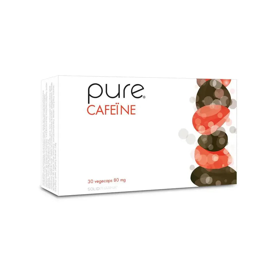 Pure cafeine 80 mg 30 vcaps